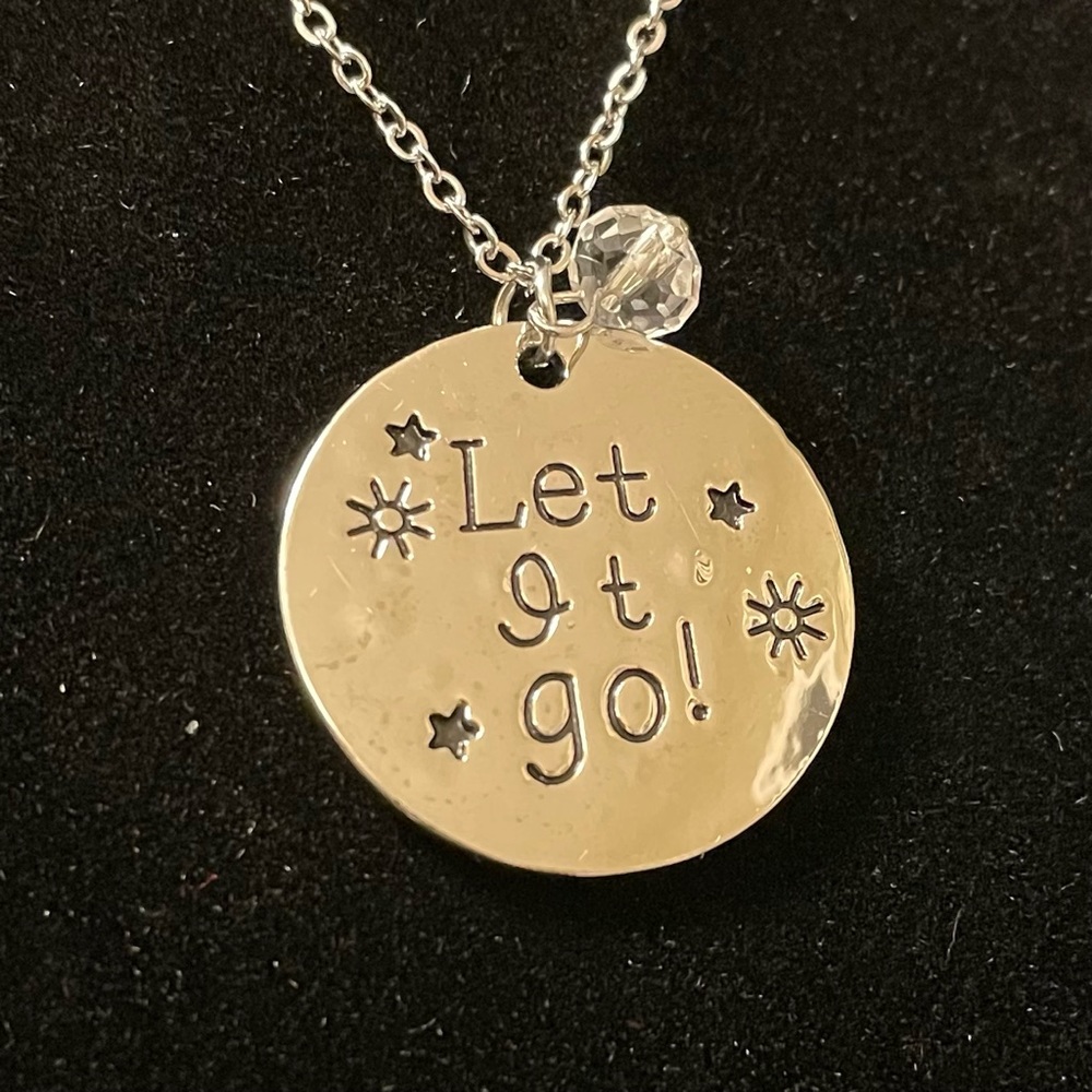 18” Silver (18KRGP) Let It Go Necklace ❄️❄️
